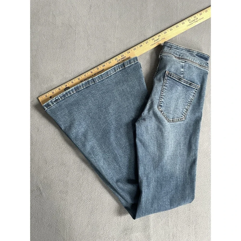 Free People We the Free Dawn Blue Flair Jeans New! 29x31‎ Stretch
